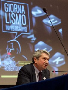 Giovanni Celsi, presidente dell'Associazione Amici di Roberto Morrione, promotrice del premio | ph. F.Passi