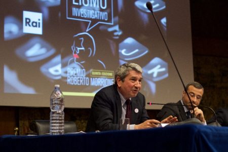 Giovanni Celsi, presidente dell'Associazione Amici di Roberto Morrione, promotrice del premio | ph. F.Passi