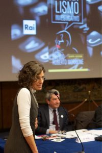 Mara Filippi Morrione, portavoce dell'Associazione Amici di Roberto Morrione| ph. F.Passi