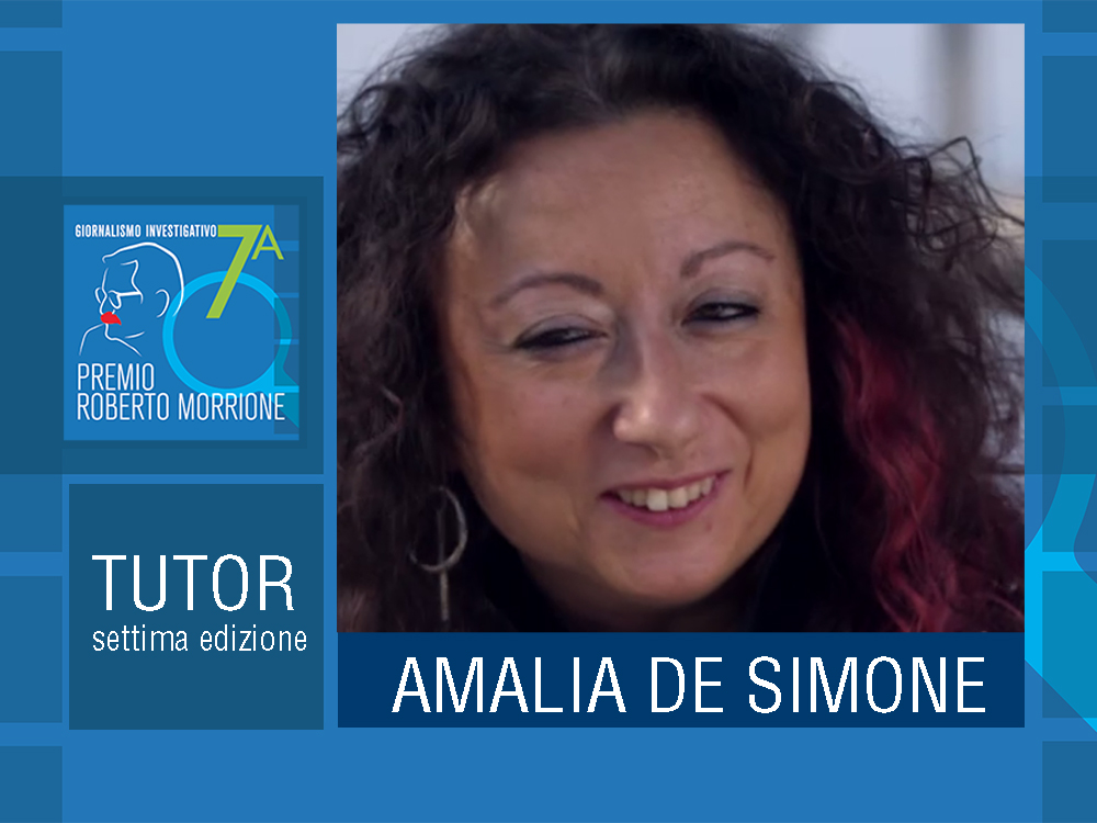 Intervista Alla Tutor Amalia De Simone Premio Roberto Morrione