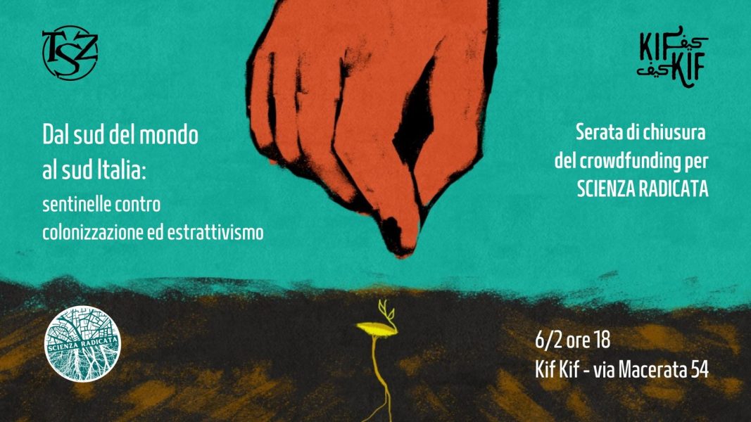 una mano che pianta un seme