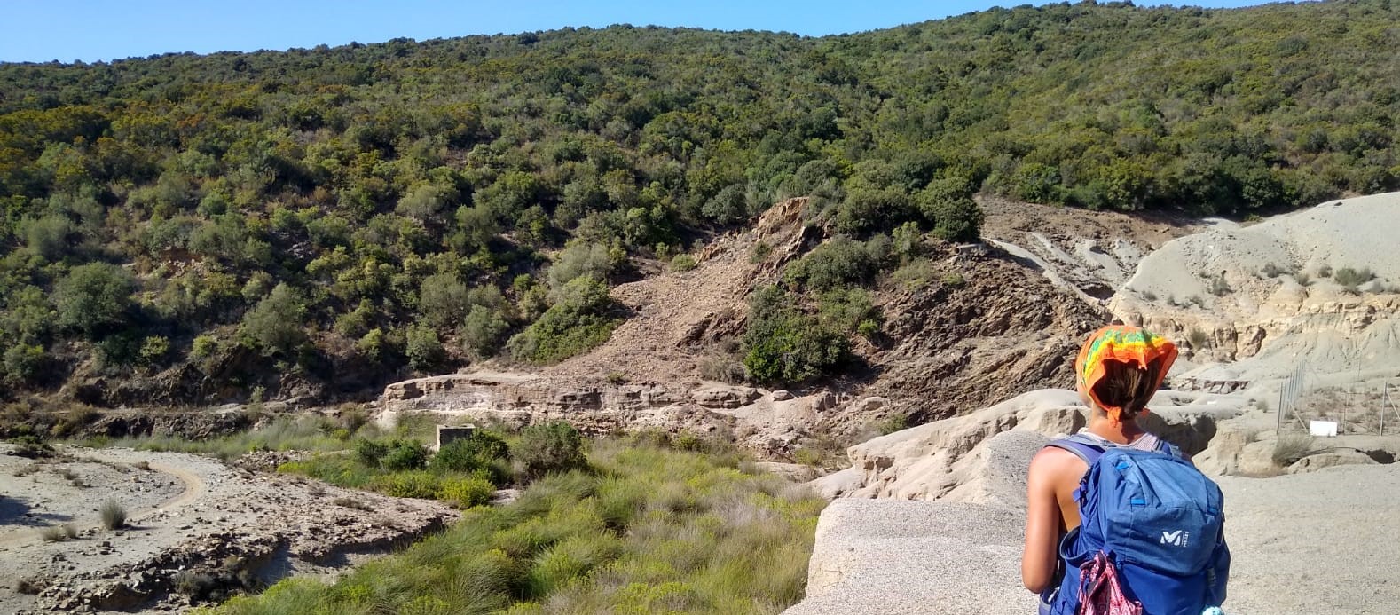 Anna Berti Suman sul Cammino Minerario di Santa Barbara